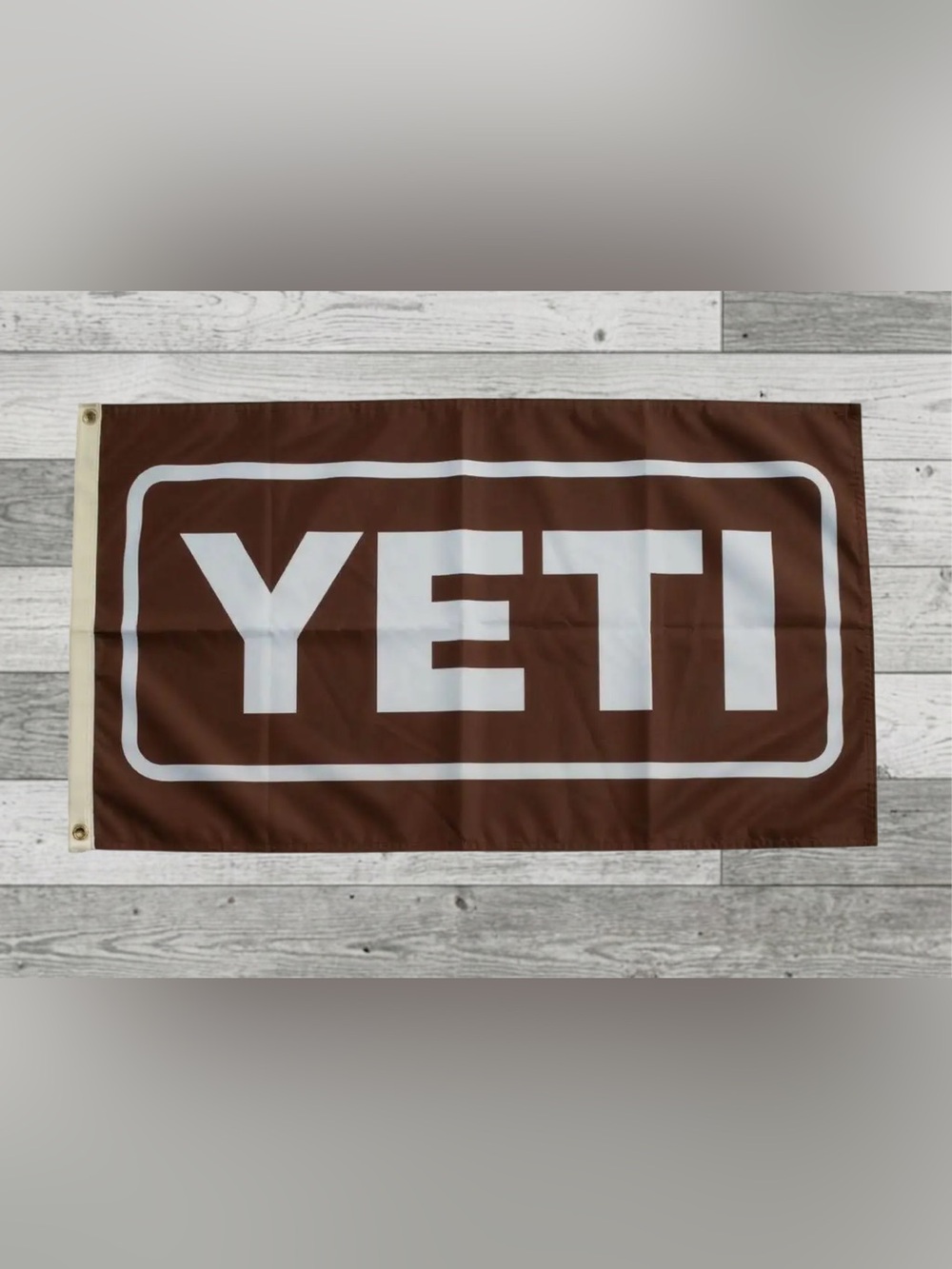 YETI 3x5 Flag Brown